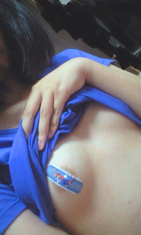 【おっぱい】リアルな現役素人JK達が自撮りや盗撮でロリなおっぱい露出しちゃってるエロ画像集ww【80枚】 13