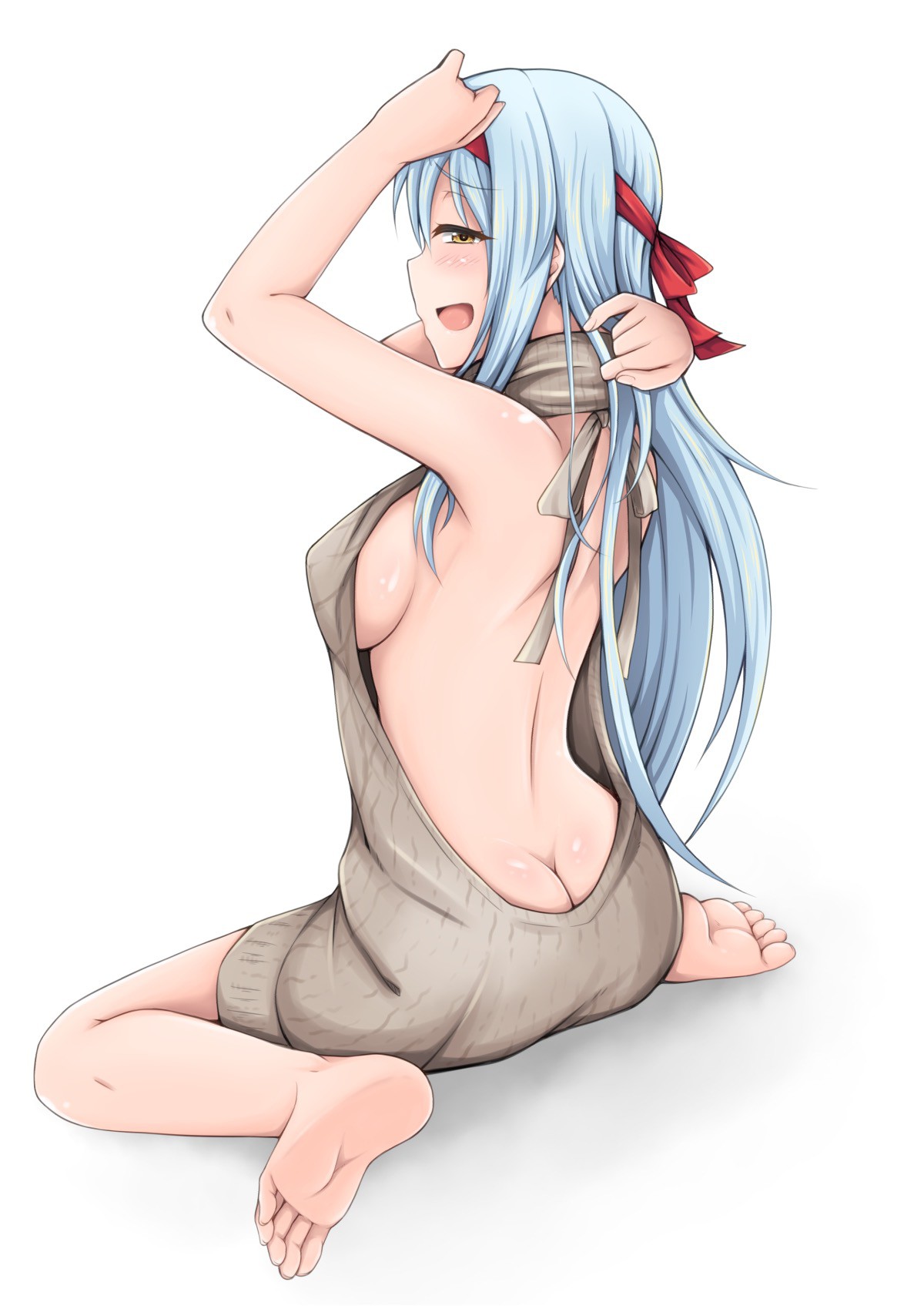 【おっぱい】冬場に童貞を皆殺しにできるという噂の巨乳セーターイラストまとめ【35枚】 19