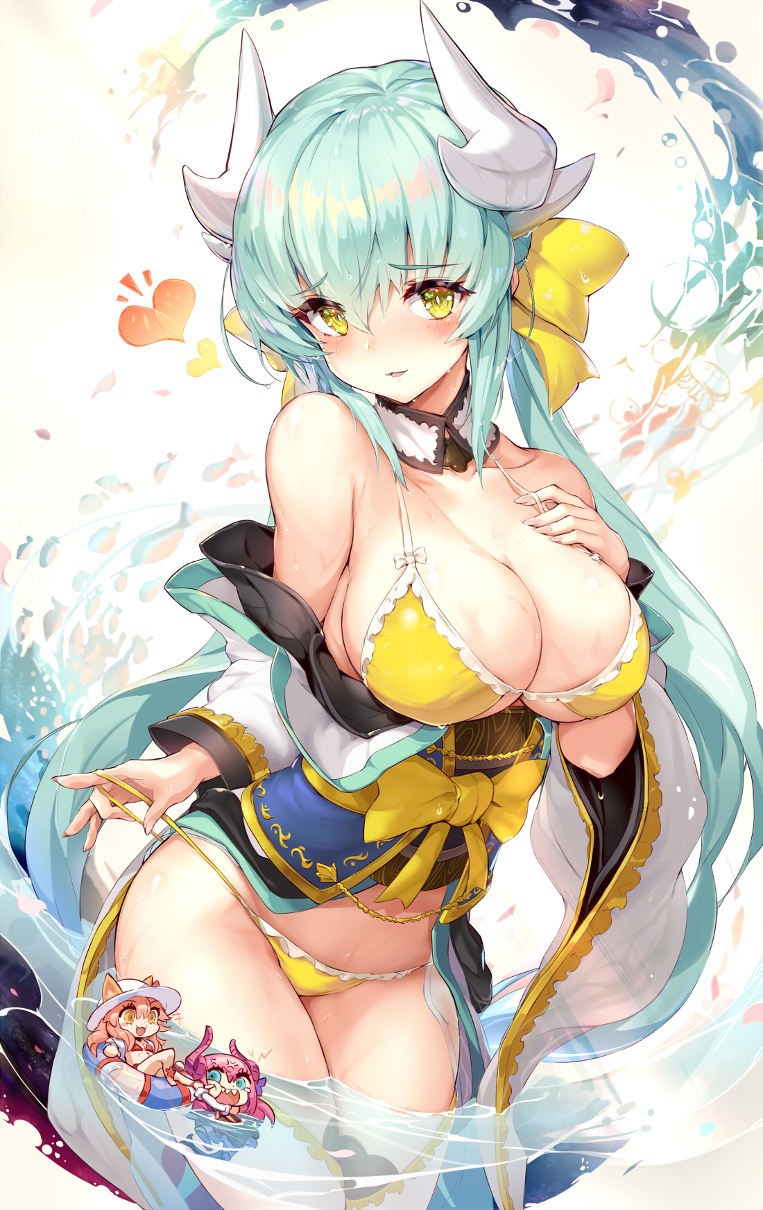 【おっぱい】ありえないという感覚をなくせば超楽しめる二次元の爆乳イラストまとめ!w【20枚】 15