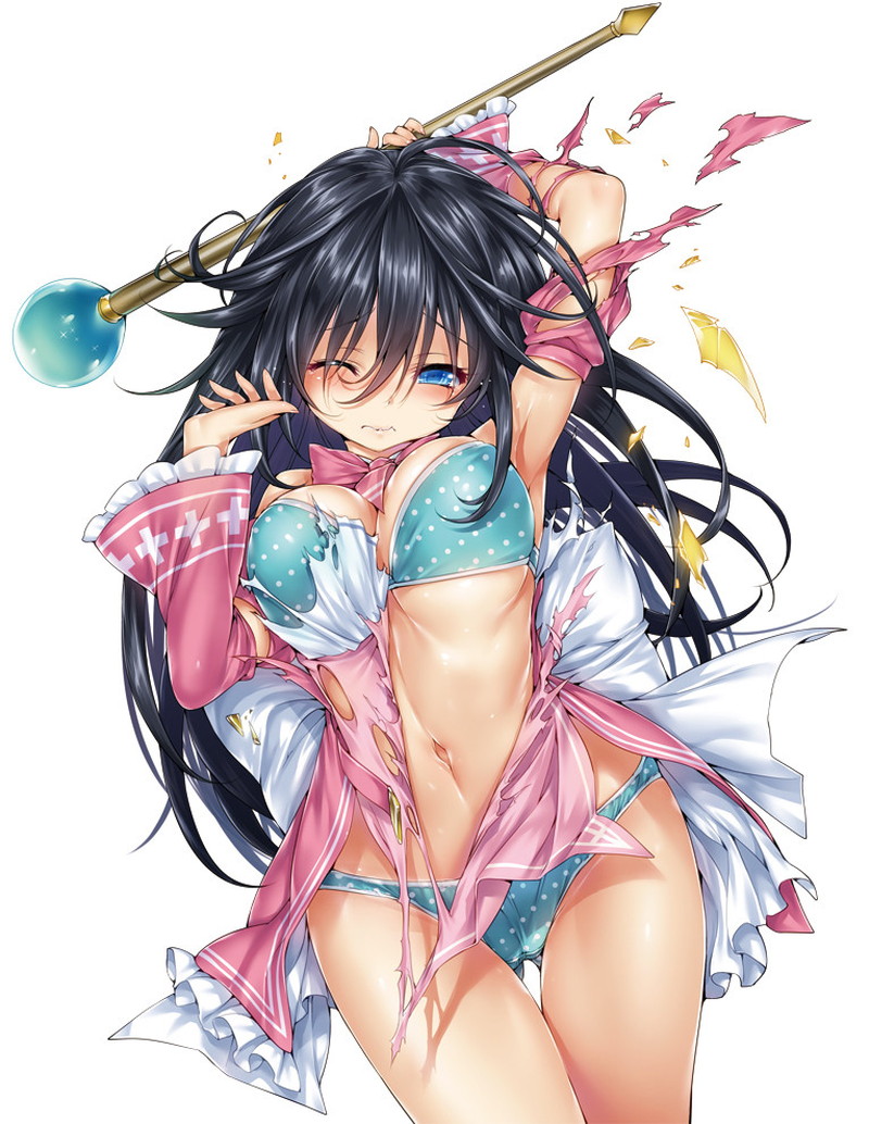 【おっぱい】下乳の迫力を感じられる二次元エロイラストまとめ【32枚】 23